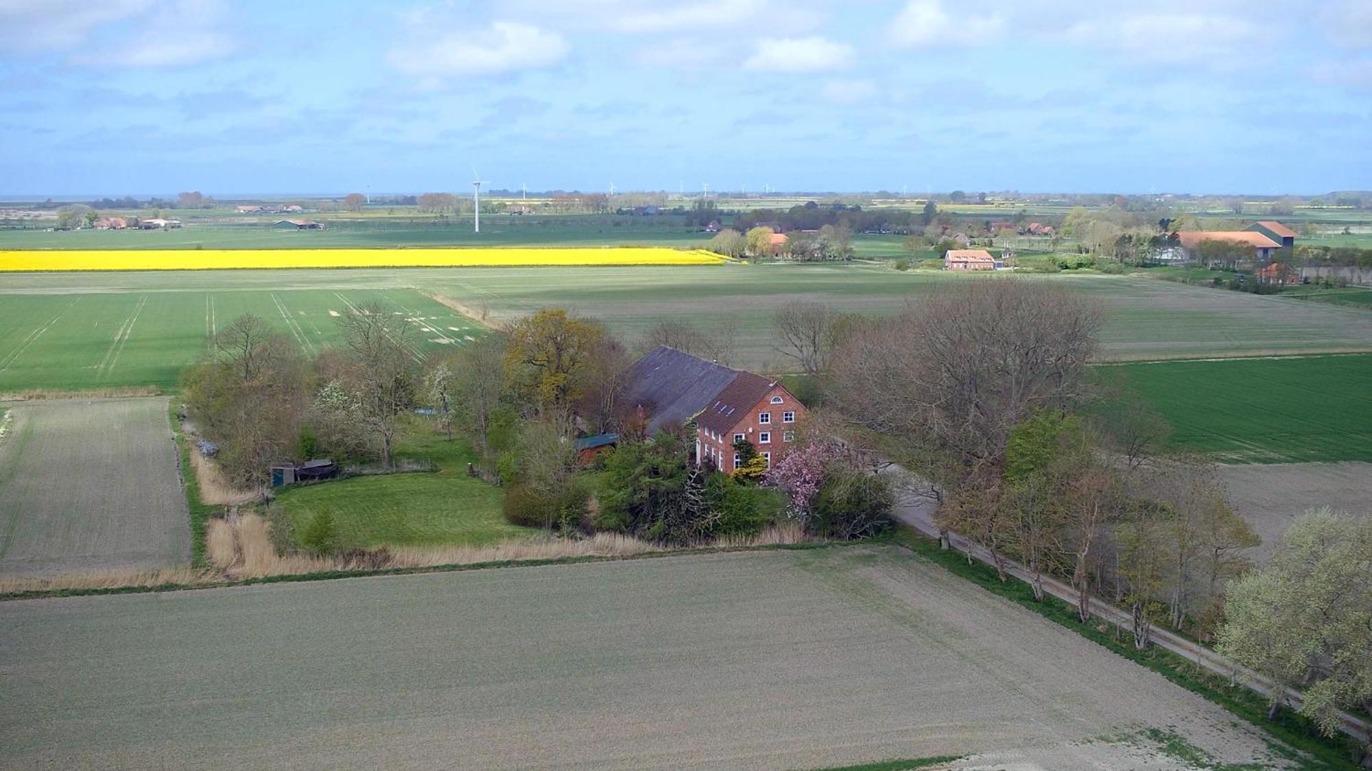Mooi Stuv , Maisonettenwohnung , Gulfhof , Kachelofen Norden Zewnętrze zdjęcie